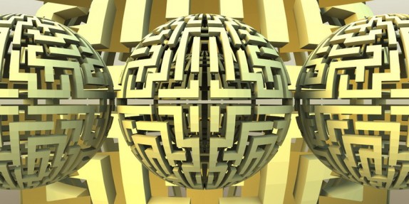 3D tapety a obrazy na zeď (labyrinth-sphere00.jpg)